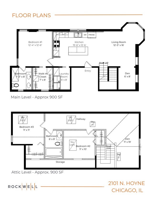 Plano de planta - Charleston 2054 W