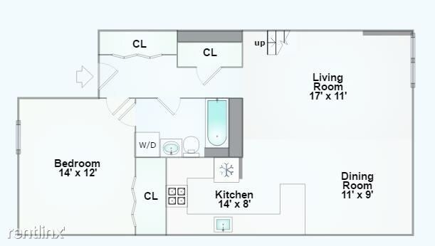 Foto del edificio - 1 br, 1 bath  - 59 Brainerd Rd Apt 406