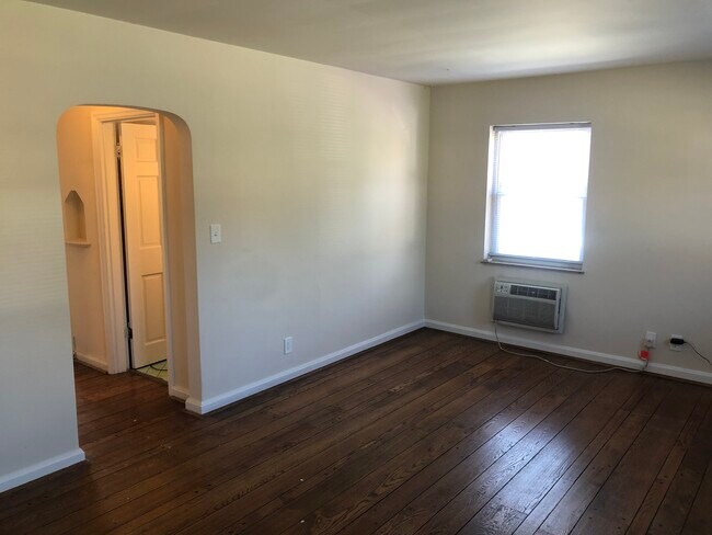 Spacious Living Room with wall unit AC - 1711 Portman Ave