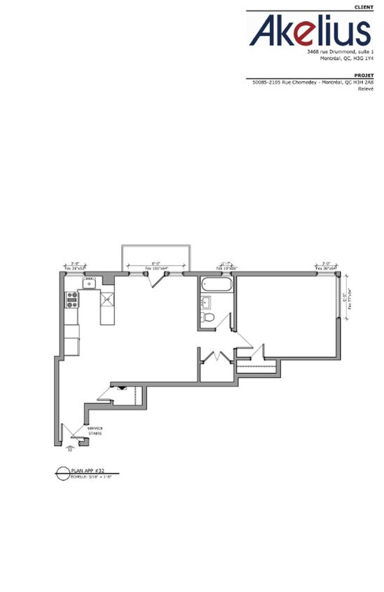 Floorplan - 2285 Saint-Mathieu Street