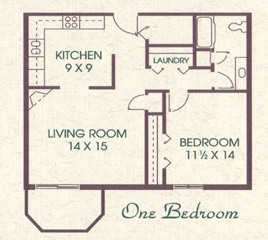 1BR/1BA - Meadows Park Apartments