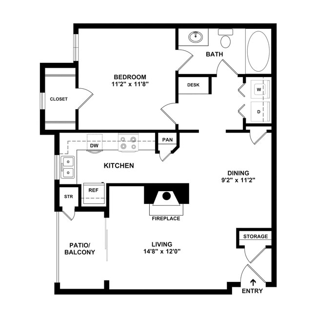 Floorplan - The Vincent