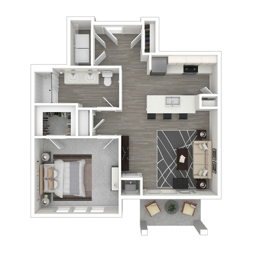 Primary Photo - One Bedroom Luxury Apartment (Building 11000)