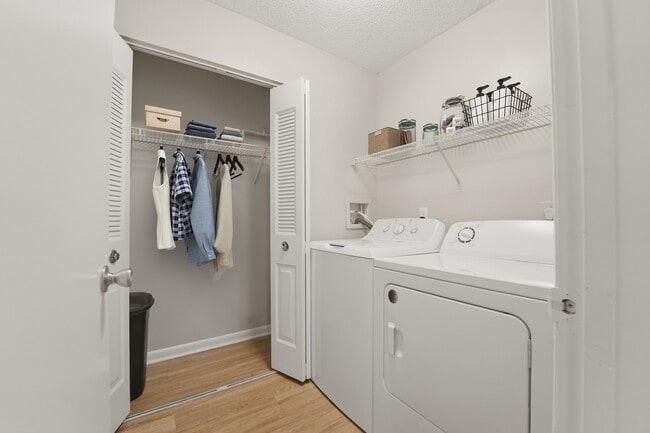 Elevate your living with convenience at Eagle Rock Apartments at Belcamp. Enjoy spacious laundry facilities designed for your comfort and ease. Ready to simplify your life? Schedule a visit today and see your new home! - Eagle Rock Apartments at Belcamp
