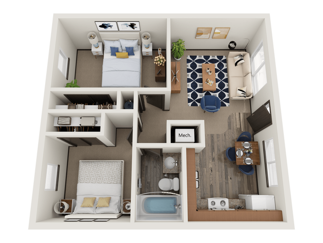 Floorplan - Heth Apartments