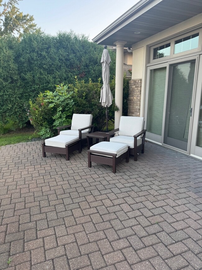 Outdoor master bedroom patio - 1832 Nakomis Ave