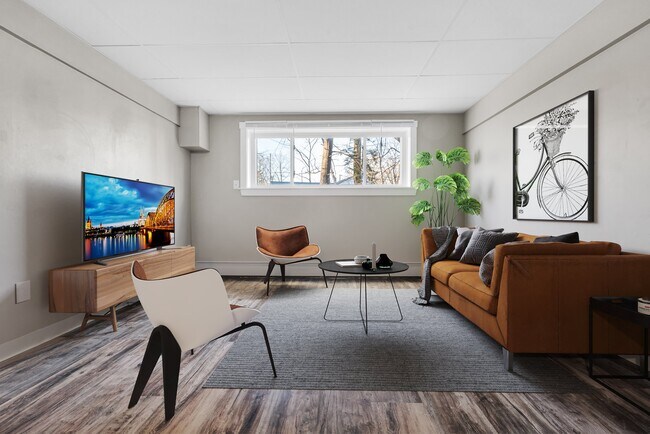 Sala de estar con luz natural - The Bellamy
