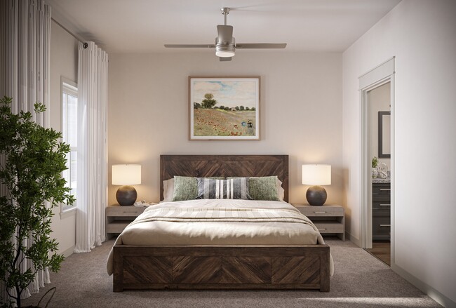 Spacious Master Bedroom - Allier Foley