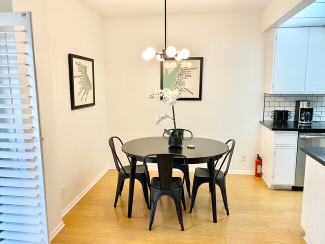 Furnished Dining Room, next to Kitchen - 1131 Alta Loma Rd