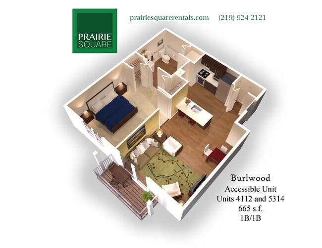Foto del interior - Prairie Square Rentals