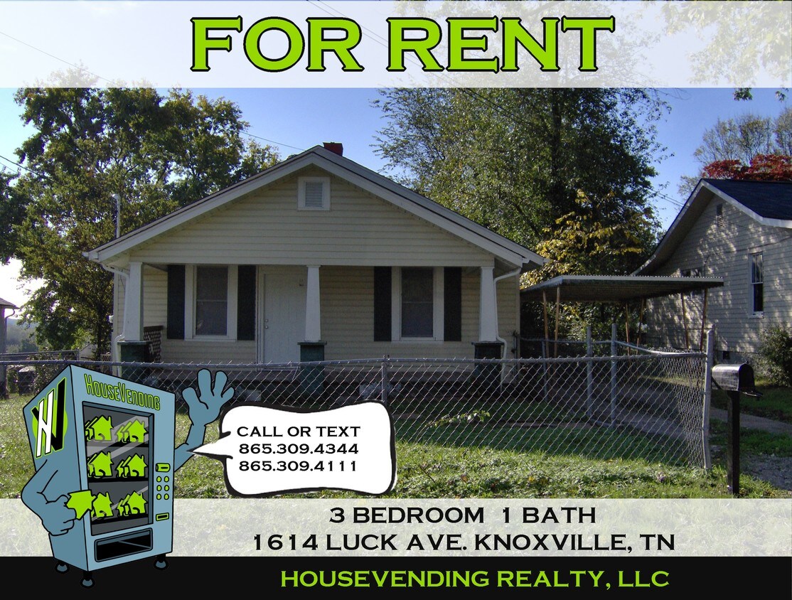 1614 Luck Ave, Knoxville, TN 37917 House for Rent in Knoxville, TN