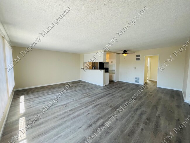 Unit 6 Living Area - The Newport Apartments
