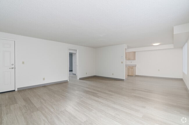 2BR, 1BA - 950SF Living Room - The Ridge at Bull Mountain