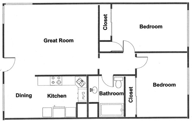 Floor Plan - 414 13th St