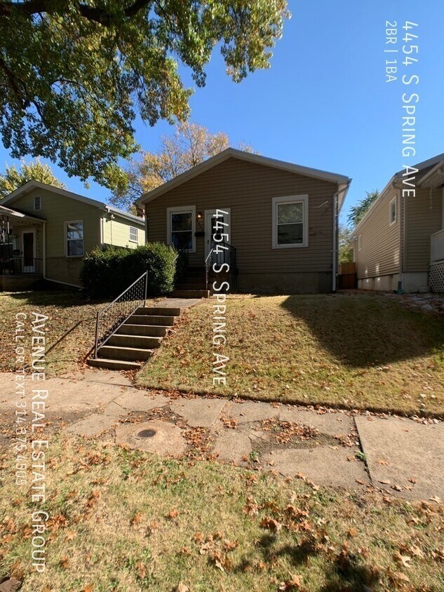 4454 S Spring Ave, St. Louis, MO 63116 House Rental in St. Louis, MO