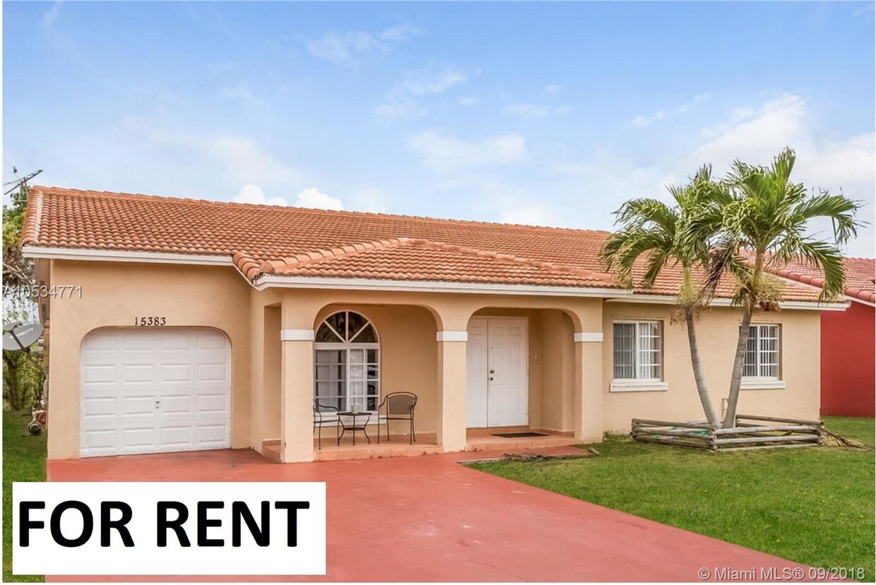 15383 SW 178th St, Miami, FL 33187 House Rental in Miami, FL