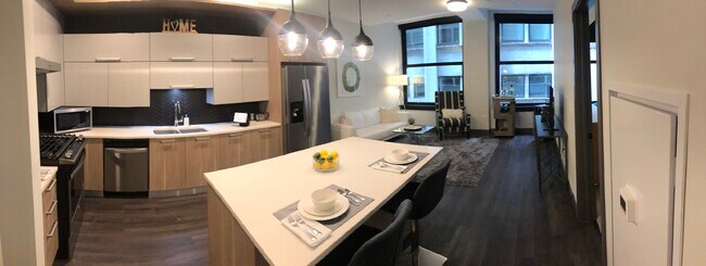 Kitchen/Living Room - 105 W Madison St