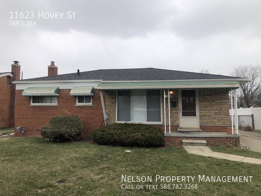 11623 Hovey St, Warren, MI 48089 House Rental in Warren, MI
