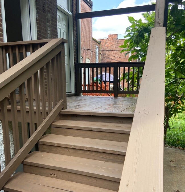 rear deck - 3734 Tennessee Ave