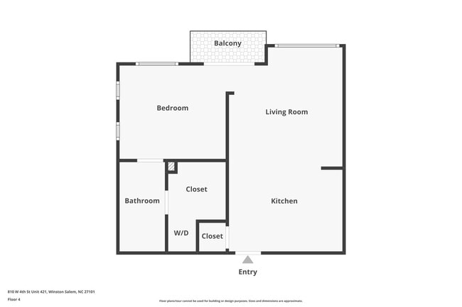 Photo - 810-421 W. 4th St-1BR/1BA 4th & Broad Condo!