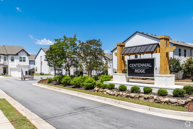 Letrero comunitario de Centennial Ridge - Centennial Ridge