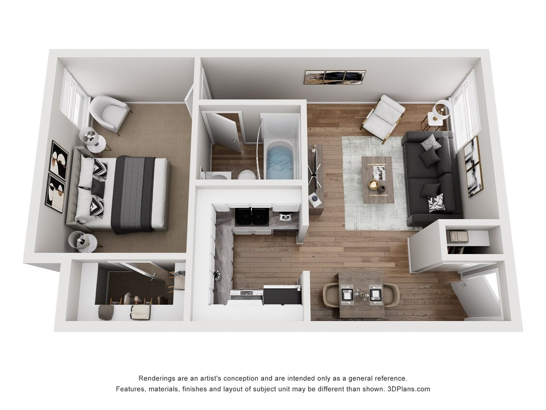Floorplan - Raccoon Creek Apartments
