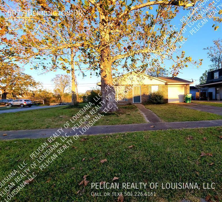 5077 Bennington Dr, Marrero, LA 70072 House Rental in Marrero, LA