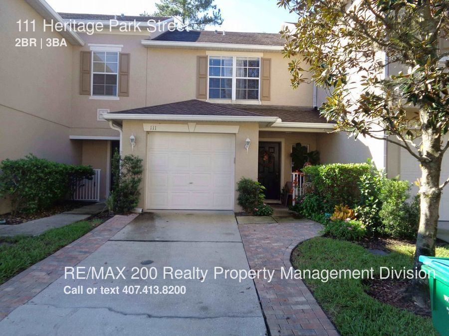 111 Heritage Park St, Winter Springs, FL 32708 Townhome Rentals in