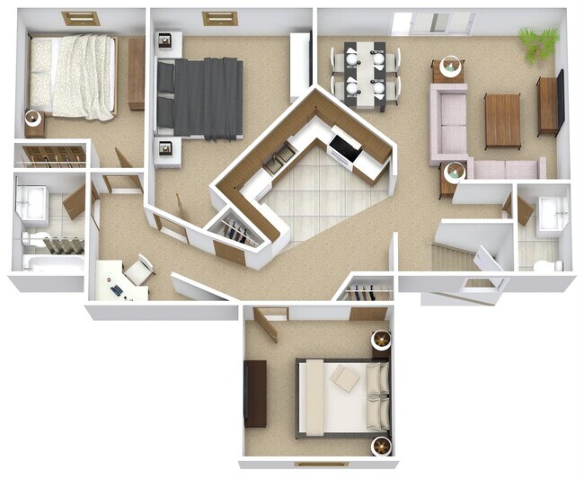 Foto del interior - Oakleaf Townhomes