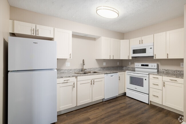 1BR, 1BA - 800SF - Kitchen - Cedar Heights Apartments