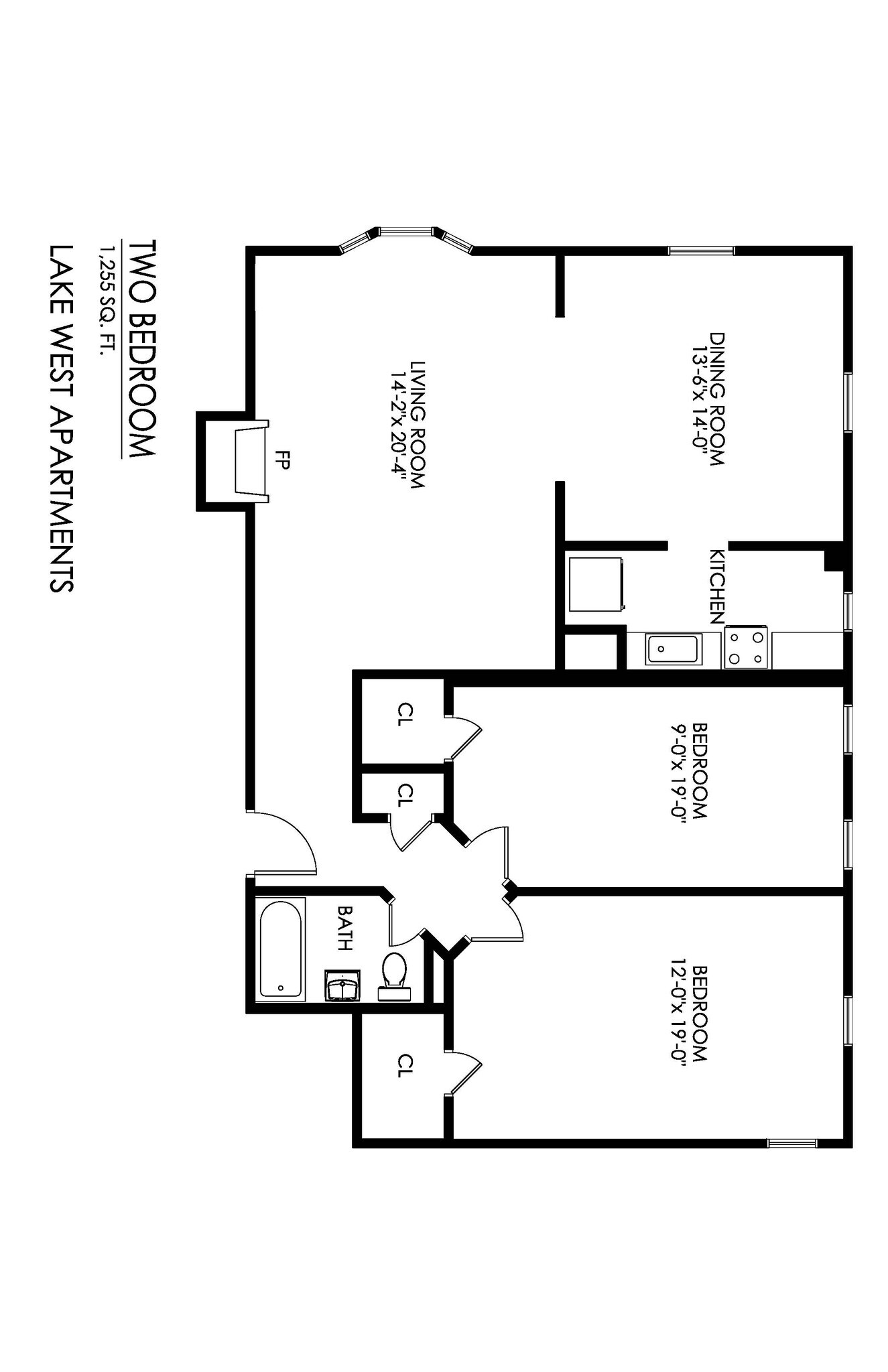 Parkway Manor Apartments – Two Bedroom