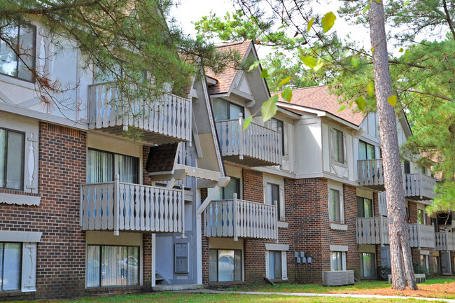 Apartment Building Exterior - Brook Pines