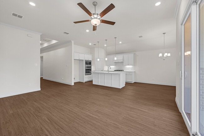 Open Concept Living Kitchen Dining Combo - 12220 Lady Eli Dr
