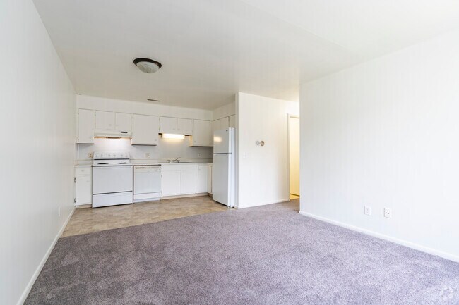 2 habitaciones, 1 baño - 750 pies cuadrados - #2 - Sala de estar/comedor - Country Squire Apartments