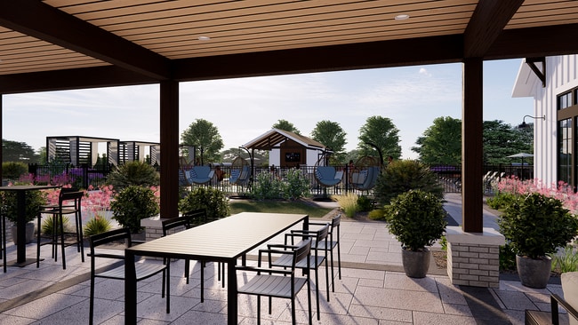 Echelon at Charlotte Outdoor TV Lounge - Echelon at Charlotte