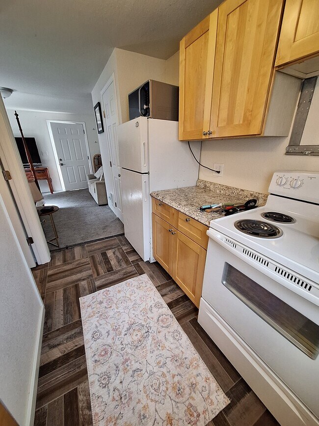 From back of kitchen - 3332 Larch Way