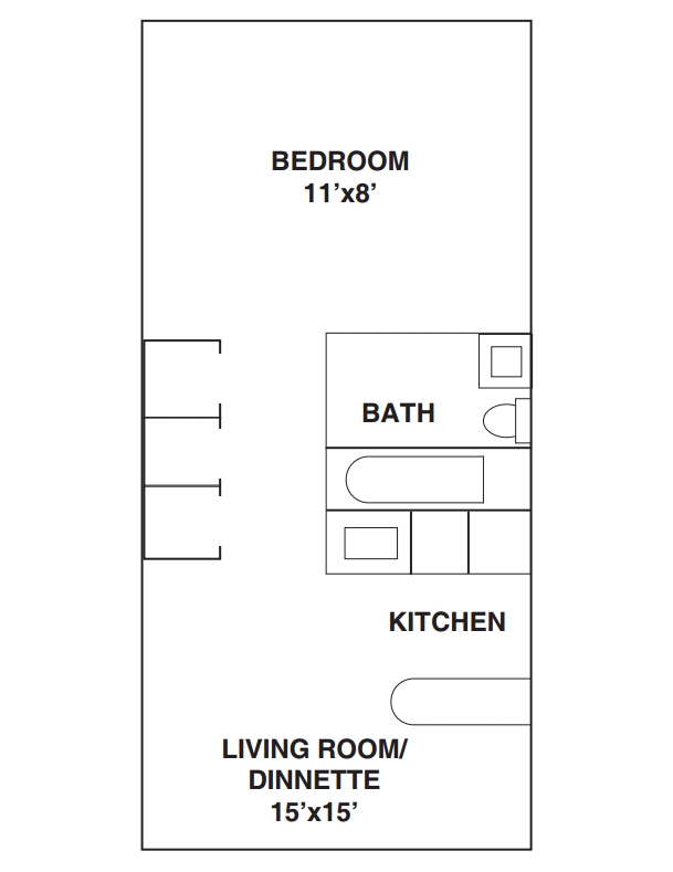 Studio - Nottingham West Apartments