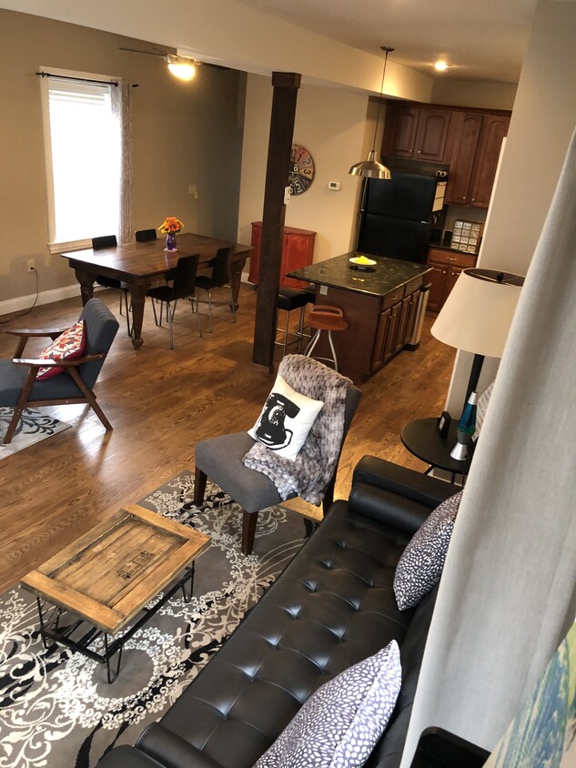 Open concept main floor - 113 S Adams St