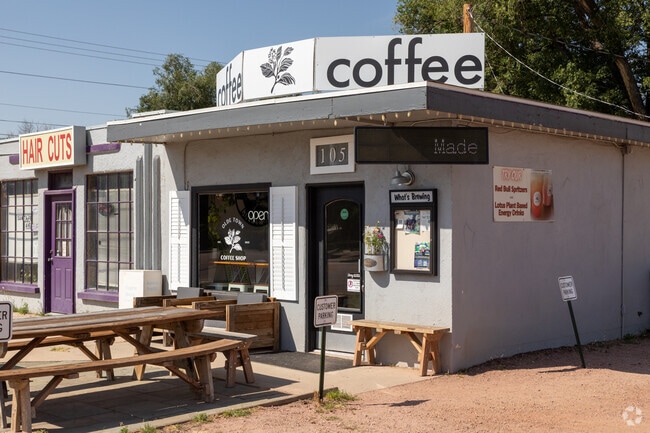 Get a great cup of coffee from the Olde Town Coffee Shop in Downtown Fountain.