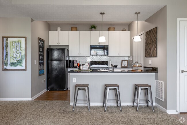 2 habitaciones, 2 baños - 1072 - Cocina - Scioto Ridge