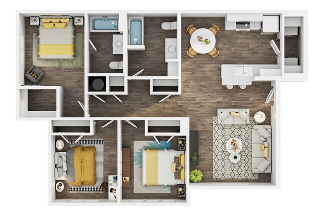 Plano de planta - Whispering Oaks