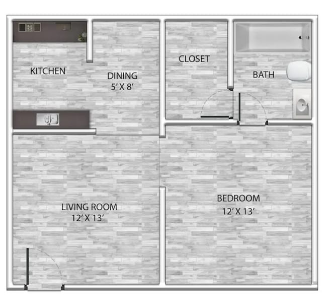 Interior Photo - Albion Apartments