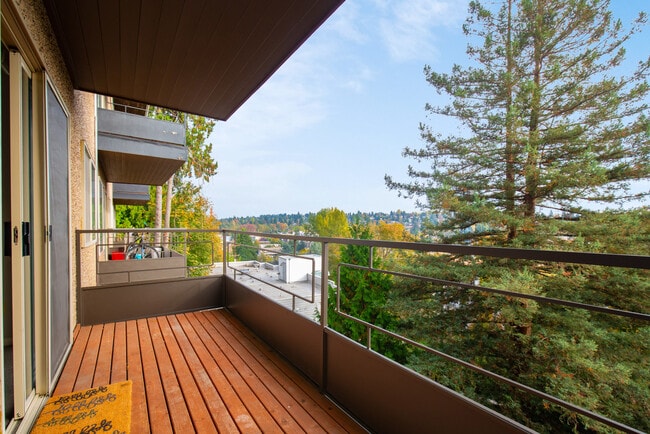 Balcony looking north - 4714 22nd Ave NE