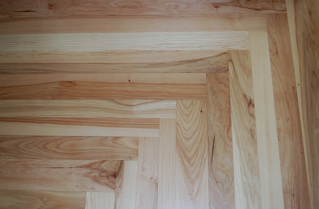 variable-wood, shagbark hickory floors - 3509 Maple Grove Dr