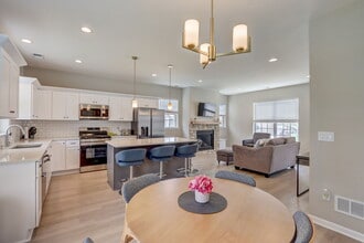 Tayber Dining and Kitchen w/ open concept Living Space - 2023/24 Build - Residences at Oak View