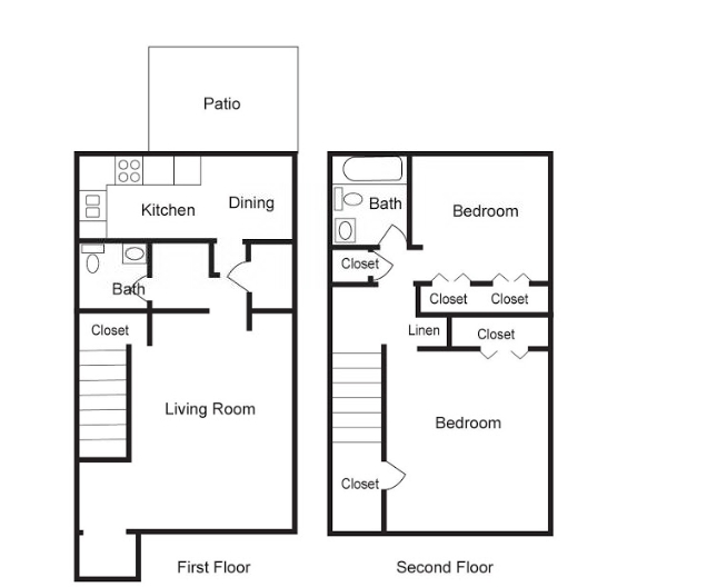 2BR/1.5BA - Postbrook East