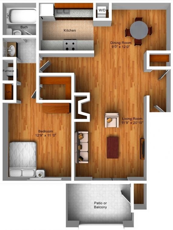 Foto principal - 1547 E Bulldog Ln