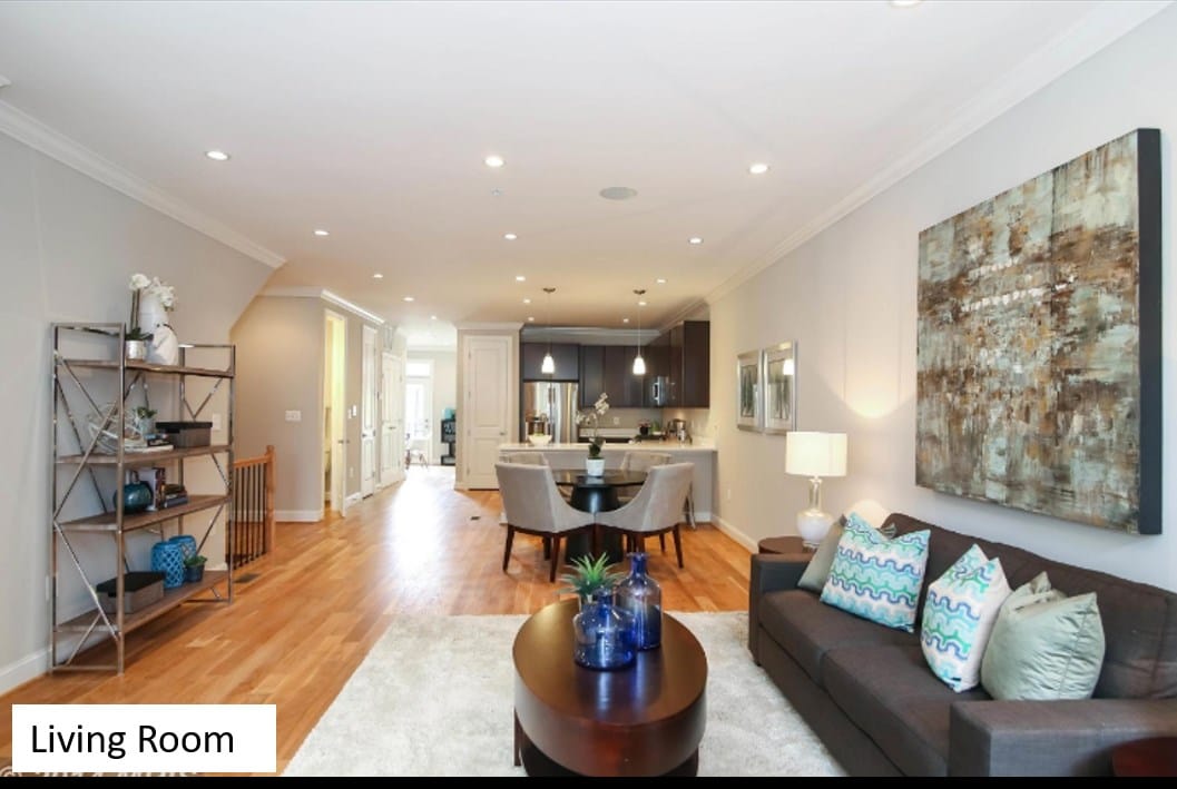 Living Room - 1131 5th St NE (Washington, DC)