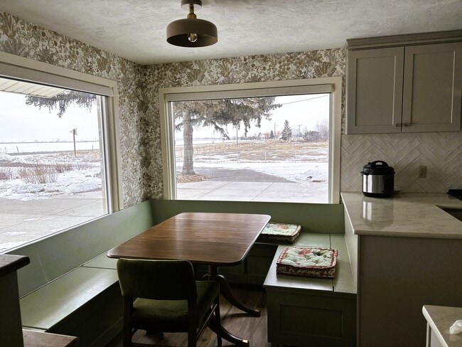 Large kitchen window, view of Tetons - 3133 E Highway 33