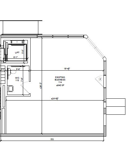 Ground Level Plans - 628 Knickerbocker Ave